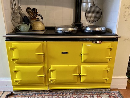 Aga range cooker maintenance